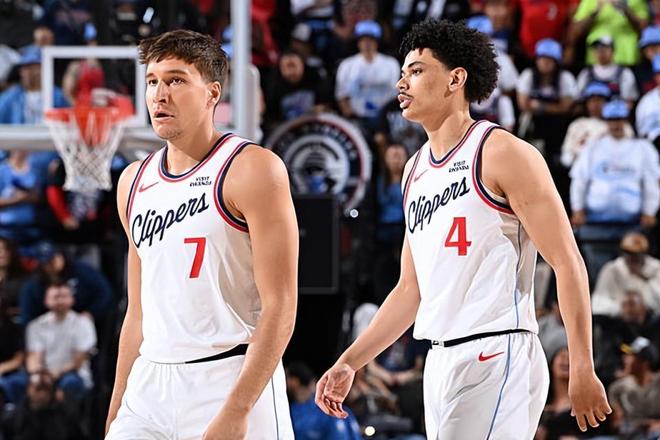 快船115-110力克勇士，博格达诺维奇17分助队终结