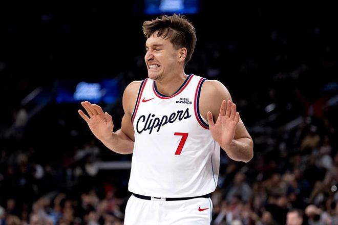 快船115-110力克勇士，博格达诺维奇17分助队终结