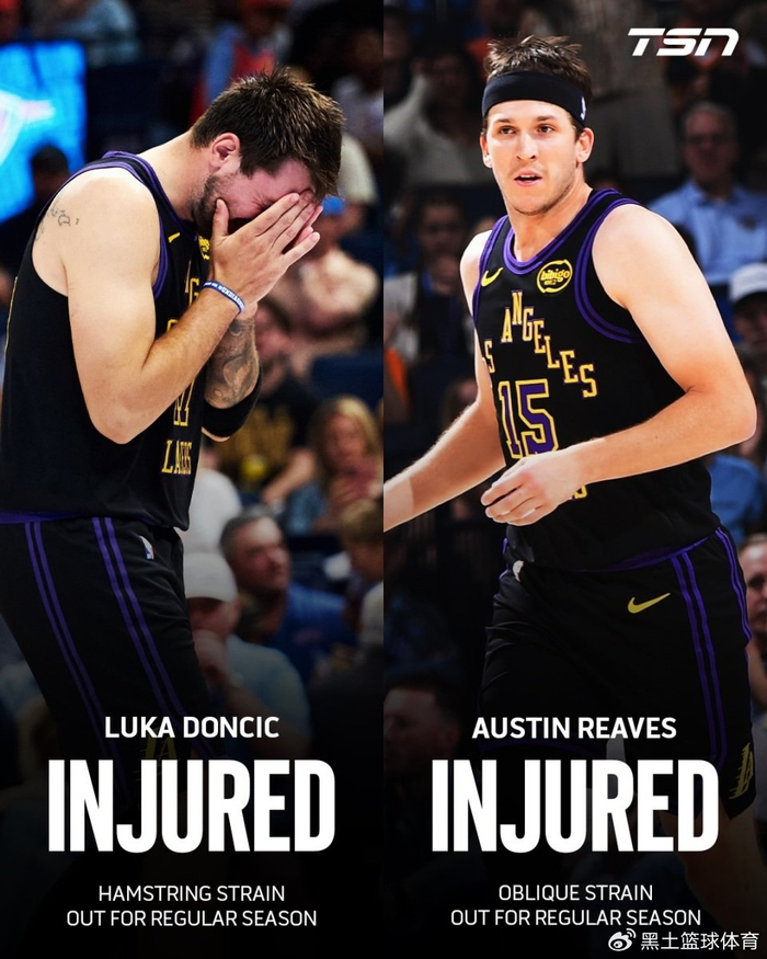 湖人双星重伤引争议 雷迪克称决策基于医疗团队